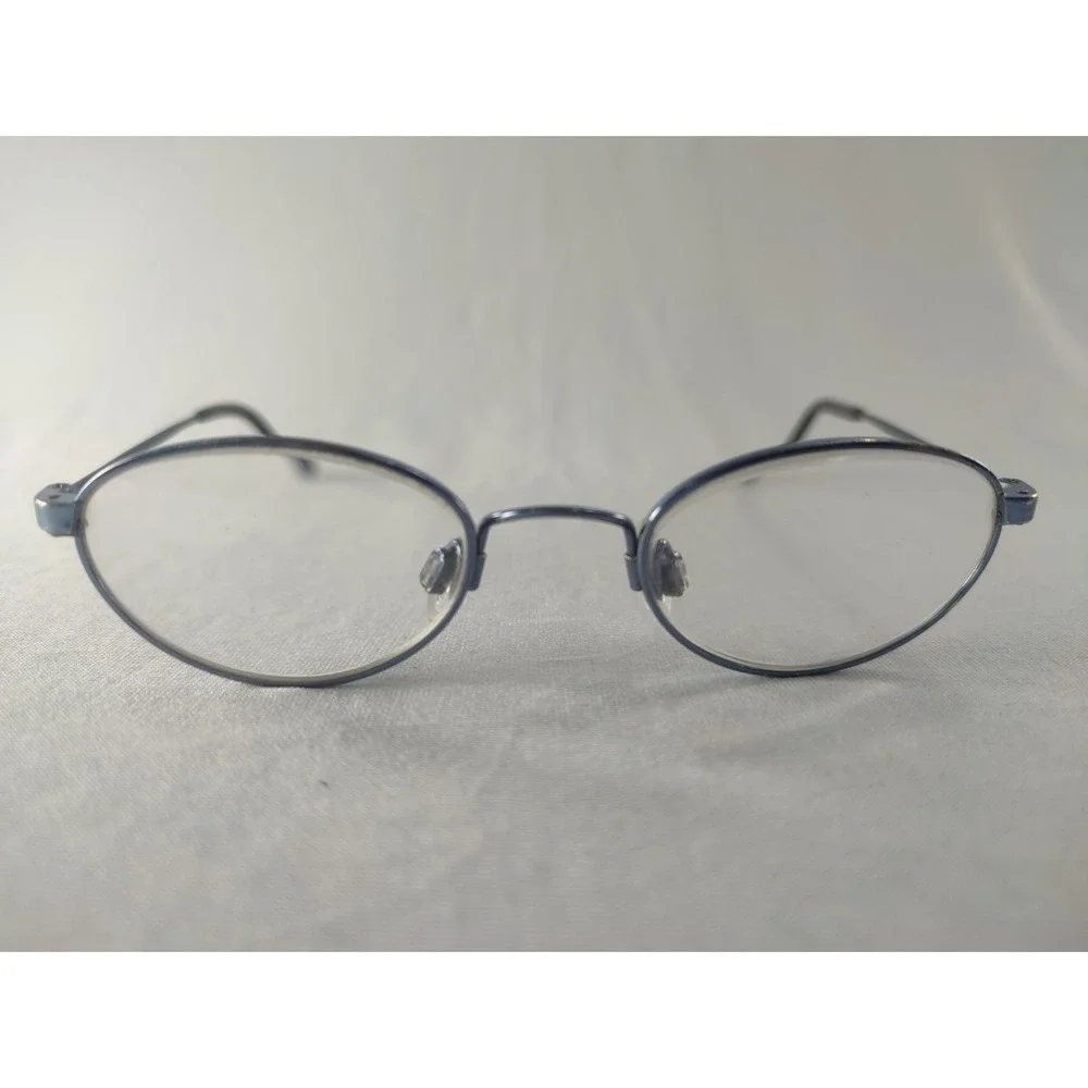 Flexon Kids 90 Denim Blue Memory Metal Eyeglasses Frames 43-19-120 Marchon